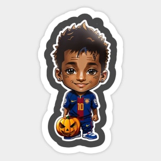 Neymar fan tee halloween Sticker